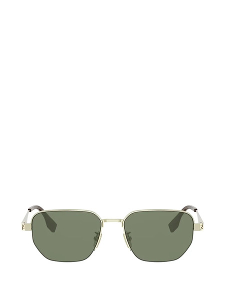  Fendi Geometric-frame Sunglasses - Gold 