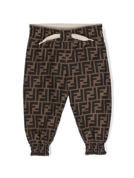  Fendi Kids Reversible Track Pants - Green 