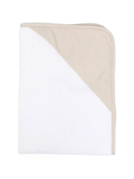  Fendi Kids Trimmed Robe - White 