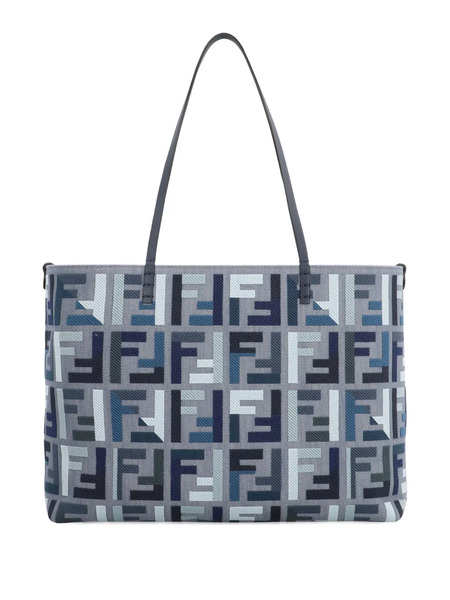  Fendi Large Roll Tote Bag - Blue 