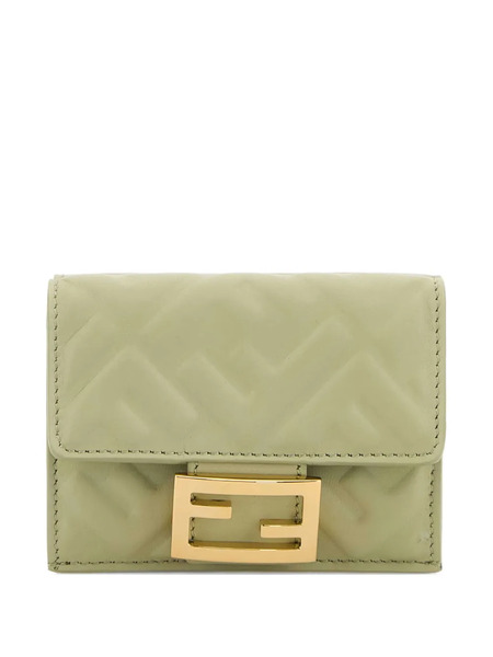  Fendi Leather Wallet - Green 