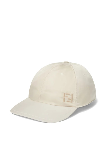  Fendi Logo-detail Baseball Cap - Neutrals 