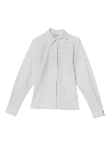  Fendi Long-sleeve Shirt - White 