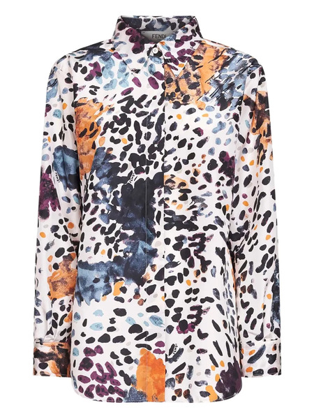  Fendi Long-sleeves Shirt - White 