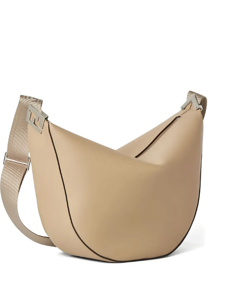  Fendi Medium Melon Crescent-shaped Messenger Bag - Neutrals 