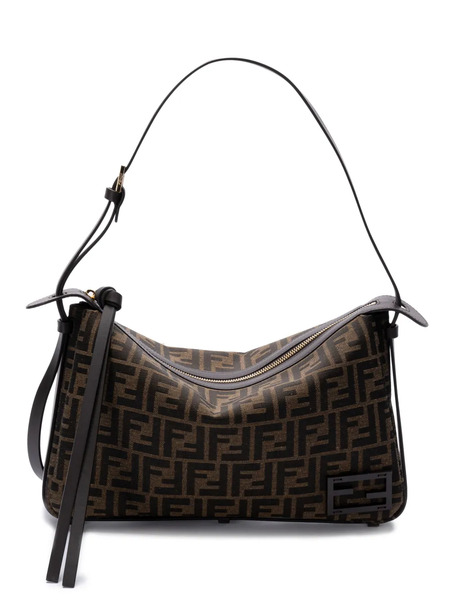  Fendi Medium Simply Shoulder Bag - Brown 