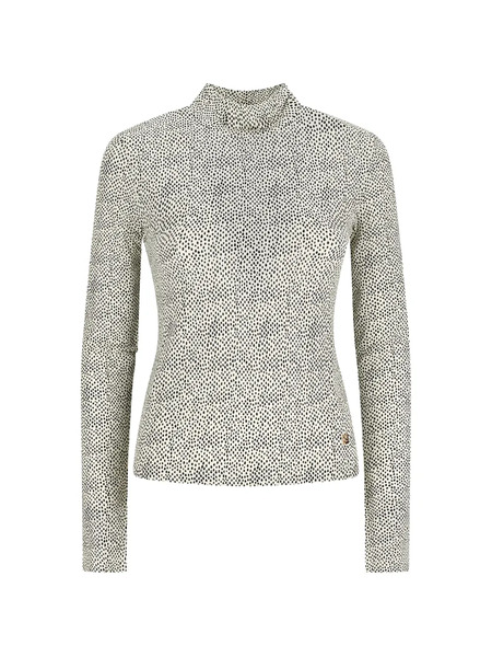  Fendi Mock-neck Top - Neutrals 