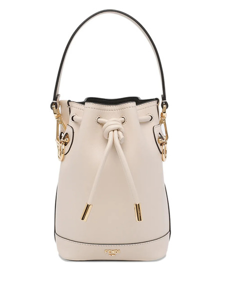  Fendi Mon Tresor Removable-handle Bucket Bag - Neutrals 