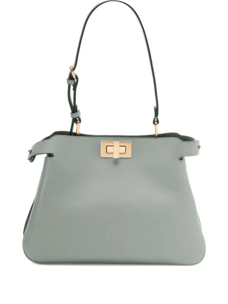  Fendi Peekaboo Shoulder Bag - Grey 
