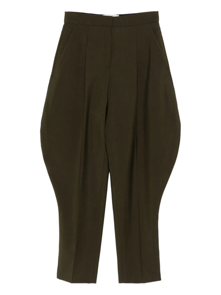  Fendi Pleated Trousers - Green 
