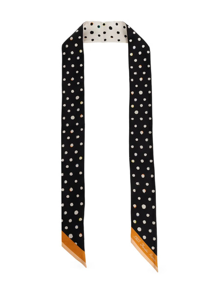  Fendi Polka-dot Scarf - Black 