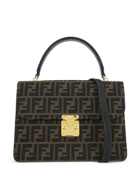  Fendi Pre-owned 1990-2000s Zucca Handbag - Brown 
