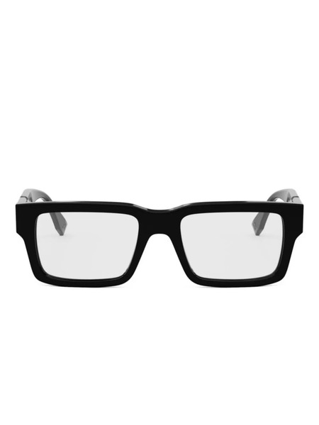  Fendi Rectangle-frame Glasses - Black 