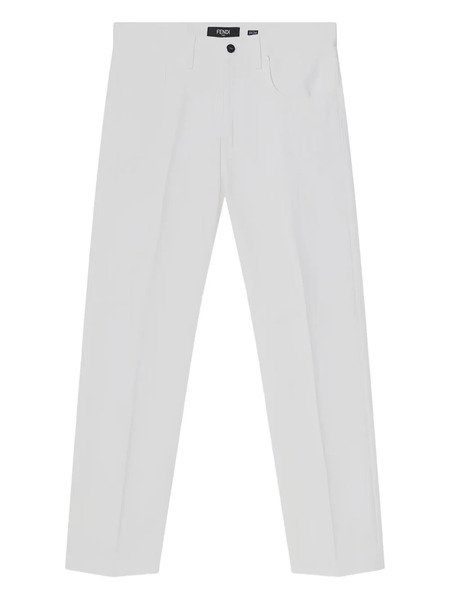  Fendi Regular Jeans - White 
