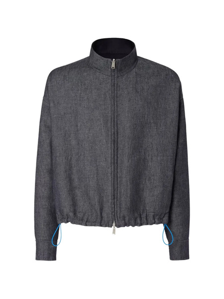  Fendi Reversible Denim Jacket - Blue 