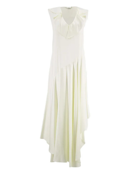  Fendi Ruffled Daily Dress - Neutrals 