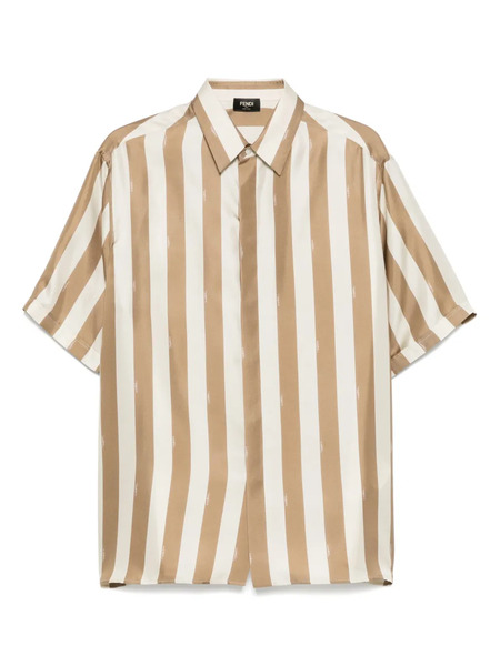  Fendi Silk Shirt - Neutrals 
