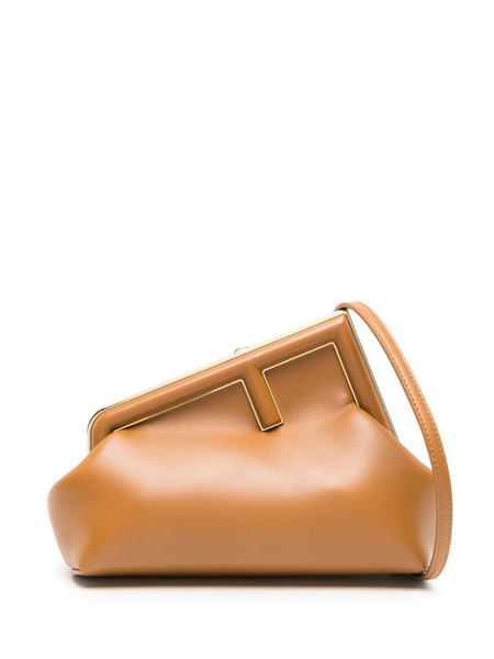  Fendi Small Fendi First Clutch Bag - Brown 