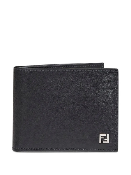  Fendi Squared Metal Wallet - Black 