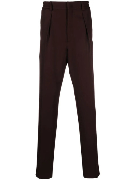  Fendi Straight-leg Trousers - Red 