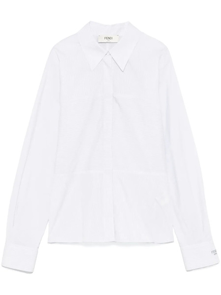  Fendi Striped Shirt - White 
