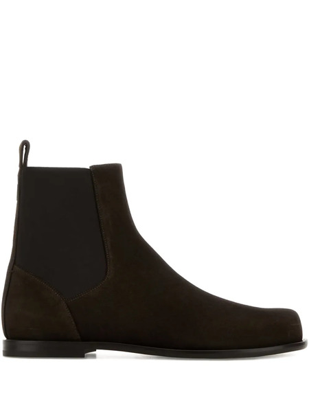  Fendi Suede Chelsea Boots - Brown 