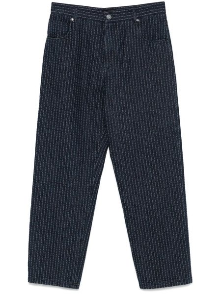  Fendi Topstitching Jeans - Blue 
