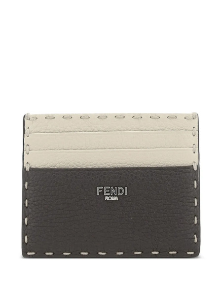  Fendi Two-tone Cardholder - Neutrals 