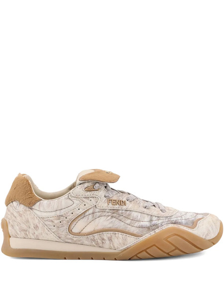  Fendi Wave Pulse Sneakers - Neutrals 