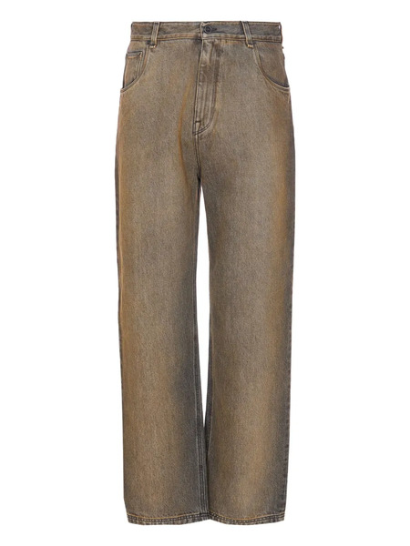  Fendi Wide-leg Jeans - Grey 