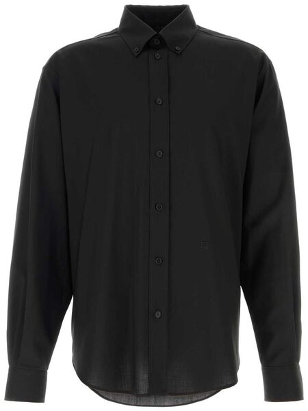  Fendi Wool Shirt - Black 