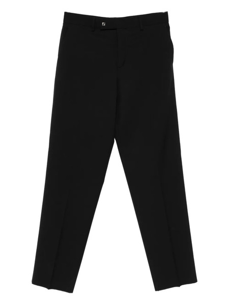  Fendi Wool Trousers - Black 