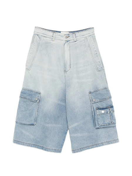  Feng Chen Wang Cargo-pockets Shorts - Blue 