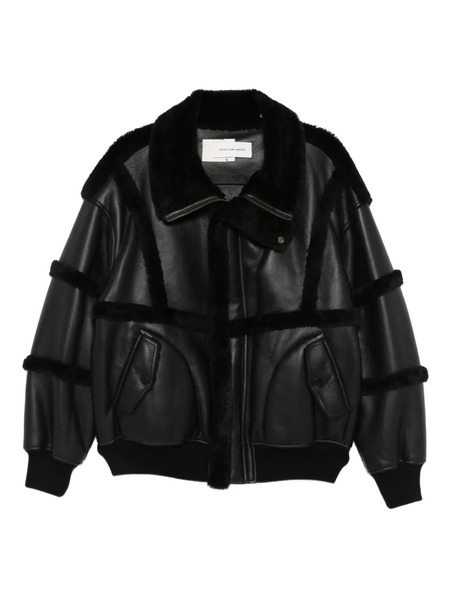  Feng Chen Wang Reversible Shearling Jacket - Black 