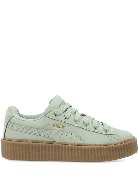  Fenty Creeper Phatty Leather Sneakers - Green 