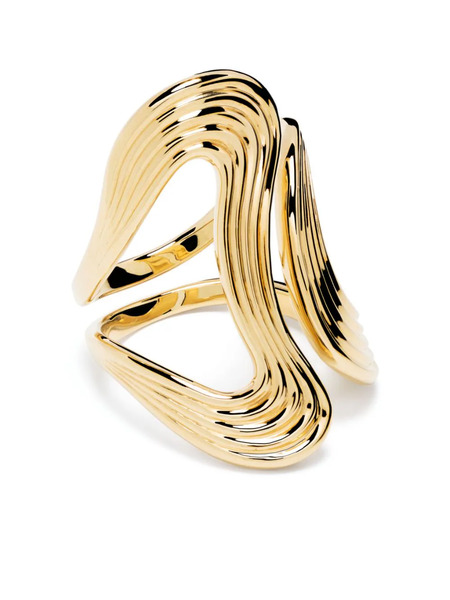  Fernando Jorge 18k Yellow Gold Stream Line Open Ring 