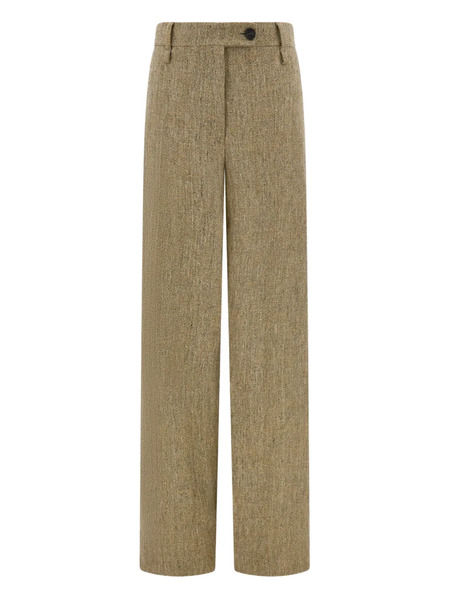  Ferragamo Belt-loops Trousers - Neutrals 