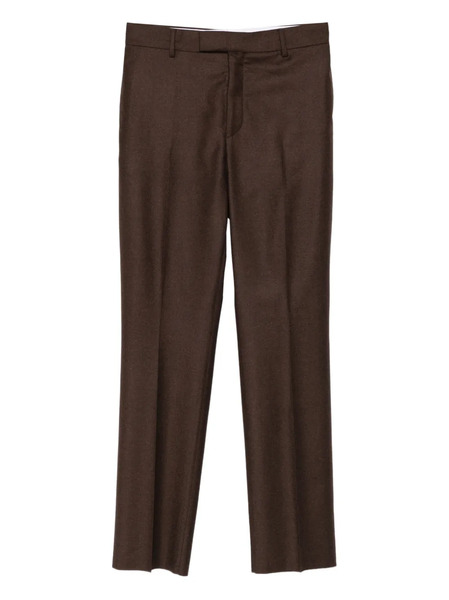 Ferragamo Belted Trousers - Brown 