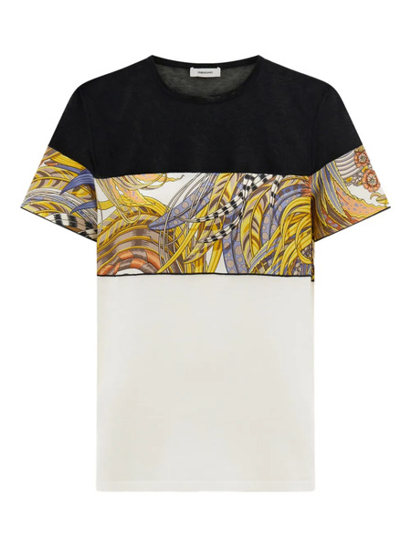  Ferragamo Crew-neck T-shirt - White 
