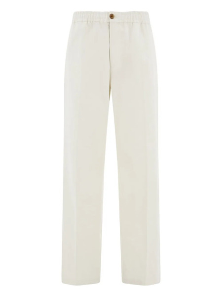  Ferragamo Elasticated Tailore Trousers - Neutrals 