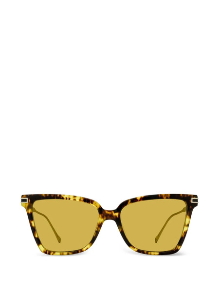  Ferragamo Eyewear Butterfly-frame Sunglasses - Brown 
