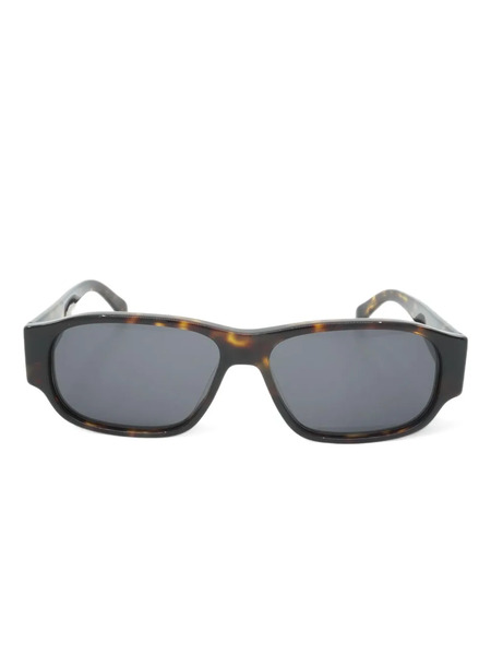  Ferragamo Eyewear Rectangle-frame Sunglasses - Brown 