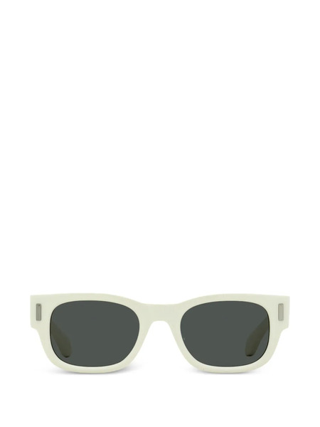  Ferragamo Eyewear Rectangle-frame Sunglasses - Neutrals 
