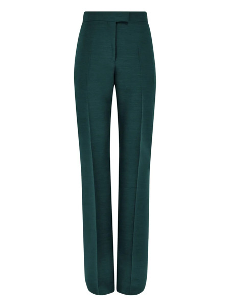  Ferragamo Faille Trousers - Green 