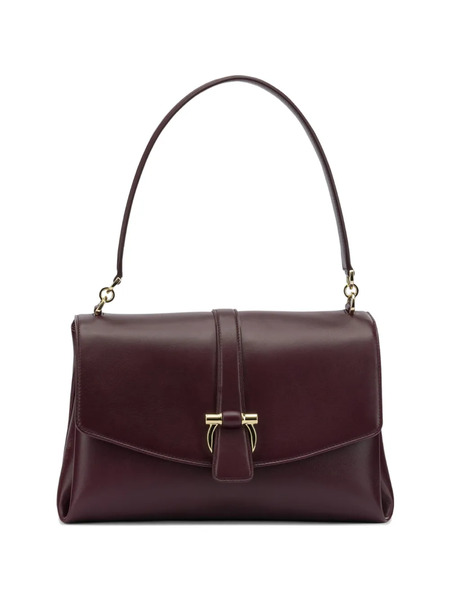  Ferragamo Front Flap Shoulder Bag - Red 
