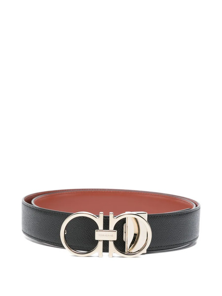  Ferragamo Gancini Belt - Black 