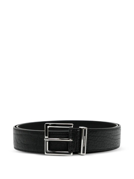  Ferragamo Gancini Belt - Black 