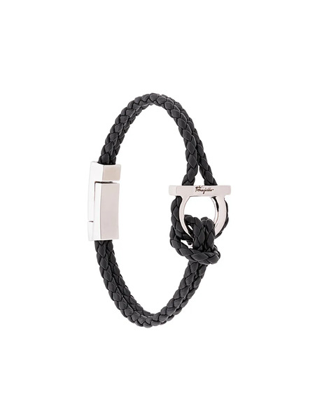  Ferragamo Gancini Bracelet - Black 