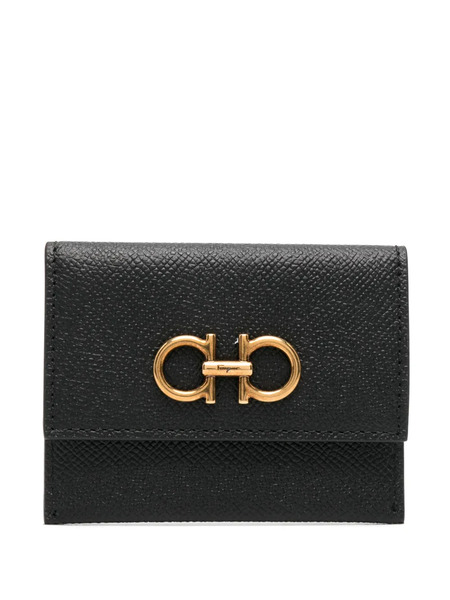 Ferragamo Gancini Card Holder - Black 