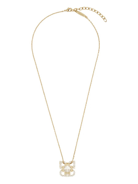  Ferragamo Gancini-charm Necklace - Gold 